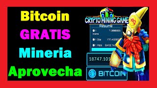 💥CRYPTO MINING GAME Como Funciona  Gana Bitcoins en Automatico 5 AÑOS ONLINENO SCAM Tutorial V1 [upl. by Neetsirhc]