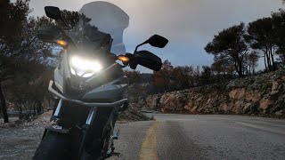 2023 Honda Nc750x dct ride  Testing gopro camera setup [upl. by Samled117]