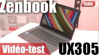 Zenbook UX 305  un Ultrabook au top pour 600 euros [upl. by Aihsatan48]