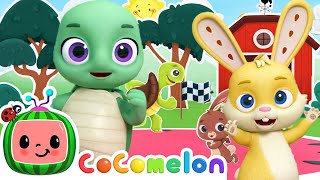 Tortoise and the Hare Race Dance Party  CoComelon Animal Time Songs for Kids [upl. by Aicargatla]