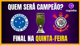 COPINHA  CRUZEIRO E CORINTHIANS NA FINAL [upl. by Tiat]