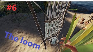 Using the loom in stranded deep Stranded Deep ep 6 [upl. by Angelle429]