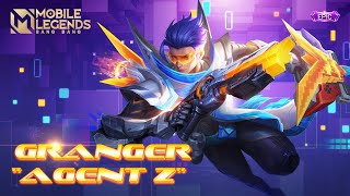 GRANGER New EPIC Skin  Agent Z  Mobile Legends Bang Bang [upl. by Lantz269]