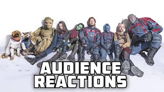 Guardians of the Galaxy Vol3 SPOILERS Audience Reactions  May 5 2023 [upl. by Assili]