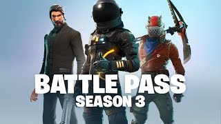 Battle Pass Season 3 Announce Battle Royale [upl. by Newkirk]