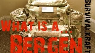 What is a Bergen Quick Look at a British Army Rucksack [upl. by Gaskill863]