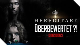 HEREDITARY  REVIEW  FILMKRITIK [upl. by Eatnohs]