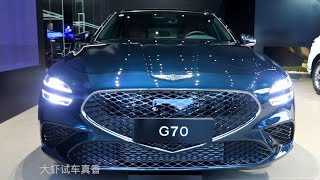 2024 Genesis G70 indepth Walkaround [upl. by Ardnasirhc]