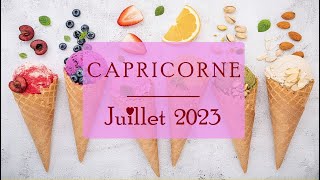 CAPRICORNE ♑JUILLET 2023 〰 La Roue tourne enfin PaulineVoyance [upl. by Gladdie731]