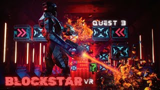 Blockstar VR  First Experience on Quest 3 VR [upl. by Barrett]