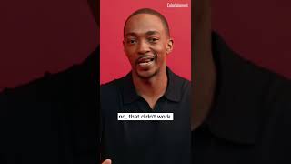 Anthony Mackie on Being Attached to a Crane on His First Day of Filming ‘Captain America’ [upl. by Lanae]