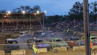 Pinckneyville IL Demo Derby April 27th 2024 Vans [upl. by Anirahs]