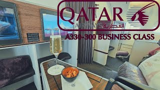 QATAR AIRWAYS A330 RETROFITTED BUSINESS CLASS FROM TOULOUSE TO DOHA [upl. by Hercules]