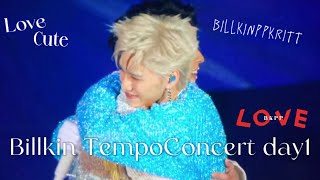 EngSub BILLKIN KISS PP ON THE STAGE IN FRONT OF EVERYONE billkinppkrit tempoconcertday1 [upl. by Anora739]