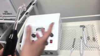 How to use Galvanic and high frequency Unit [upl. by Inram705]