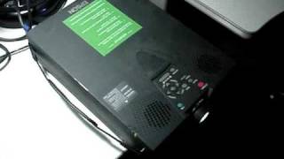 How to find the Bulb Hours on the Epson PowerLite 5550C Projector at Austin Cyber Shop [upl. by Naryt]