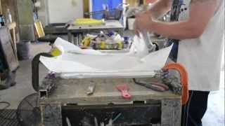 Building a Silk Screen Printing Frame at BrokenArrowcom Custom TShirt Printing Shop [upl. by Pasahow]