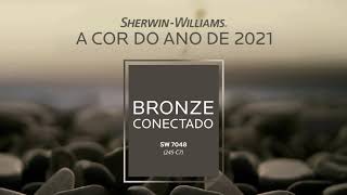 SherwinWilliams Cor do Ano de 2021  Bronze Conectado [upl. by Ekul]