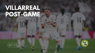 Real Madrid 2  0 Villarreal Postgame La Liga 2024  2025 [upl. by Khichabia]