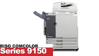 RISO  ComColor Series 9150 [upl. by Joellyn674]