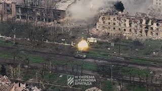 🔴 Ukraine War  Ukrainian Tank Blasts Russian Held Positions In Bakhmut [upl. by Ahtebat976]