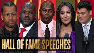 2 Hours of the Most Memorable Basketball Hall of Fame Enshrinement Speeches [upl. by Veradis]