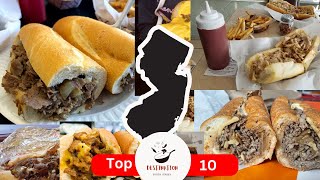 These are SOUTH JERSEYS favorite cheesesteaks can you guess 1  Top 10 destinationsouthjersey [upl. by Asiil]