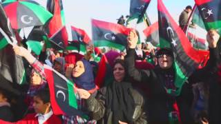 The fourth anniversary of Libyas 17 February Revolution [upl. by Anaidiriv23]