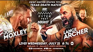 AEW Fyter Fest Night 2021 2 Live Stream Watch Along Full Show Reactions [upl. by Nosyrb900]