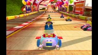 Arcade Mario Kart Arcade GP 2  Mario Cup 150cc [upl. by Inahteb]