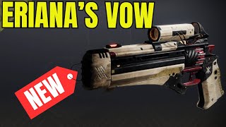 New ERIANAS VOW Buff explained is less than 1 min [upl. by Fiester]