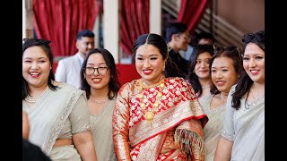 SARU WEDS SUMIT  NEPALI WEDDING PROMO VIDEO  2080  FOTOPASAL [upl. by Galatia428]