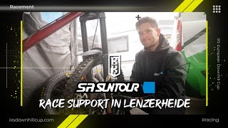 SR Suntour Race Support  iXS EDC 2 Lenzerheide 🇨🇭 2024 [upl. by Sire]