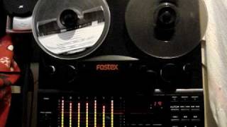 Fostex MODEL 80 enregistreuse pro 8 pistes analogiques [upl. by Sanbo932]