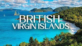 British Virgin Islands 4K Video with Relax Music  Explore The World [upl. by Morel]