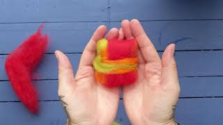 Making a Felted Soap Bar [upl. by Selmore]