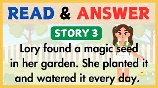 READING SHORT STORY 3 for GRADE 1  with Question amp Answer  Reading Comprehension Vocabulary [upl. by Auahsoj]