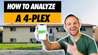 How To Calculate the Numbers on a 4Plex house hack and standard [upl. by Idnym28]