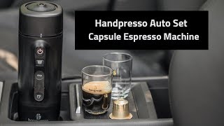 Handpresso Auto Set Capsule Espresso Machine [upl. by Giusto]