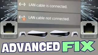 How to Fix LAN Cable Not Connected PS5  ADVANCED FIX  Resolved  PS5 connectivity problems PART 2 [upl. by Hailee221]