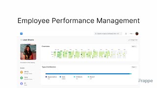 Employee Performance Management  Frappe HR and ERPNext [upl. by Anowahs]