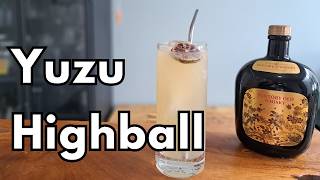 Easy Drinking and Refreshing  Japanese Yuzu highball Cocktail Recipe [upl. by Eelah496]