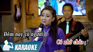 KARAOKE Nỗi Buồn Đêm Đông  Thúy Hà [upl. by Ahsiatal197]