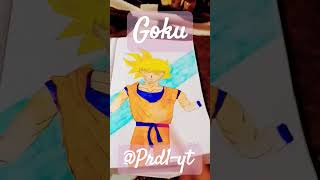 Ssj 1 goku edit dragonball anime namaste [upl. by Ponce809]