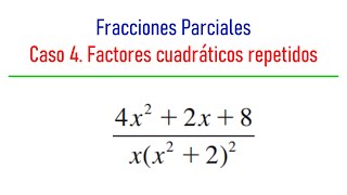 Caso 4 Fracción Parcial [upl. by Adlaremse]