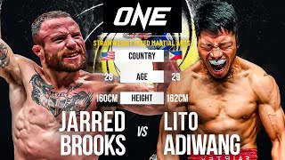 Jarred Brooks vs Lito Adiwang  Full Fight Replay [upl. by Ithsav]