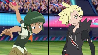 Pokemon Characters Battle Sawyer Vs Gladion Kalos Vs Alola [upl. by Ahsyak677]