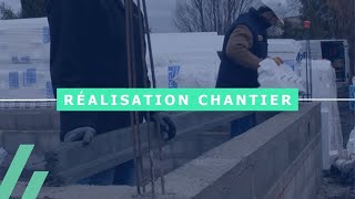 Chantier Plancher isolant Milliwatt  le meilleur plancher isolant sans étais pour vide sanitaire [upl. by Akinehc]