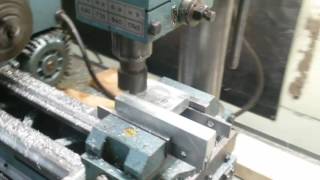 Machining the Custom Bracket to Install the DRO XAxis on my Emco Maximat V10 Metal Lathe [upl. by Ailido]