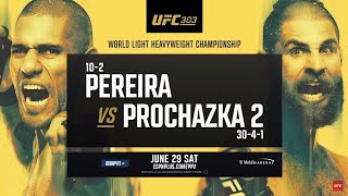 UFC 303 Pereira vs Prochazka 2  typowanie pełnej karty walk [upl. by Guss]